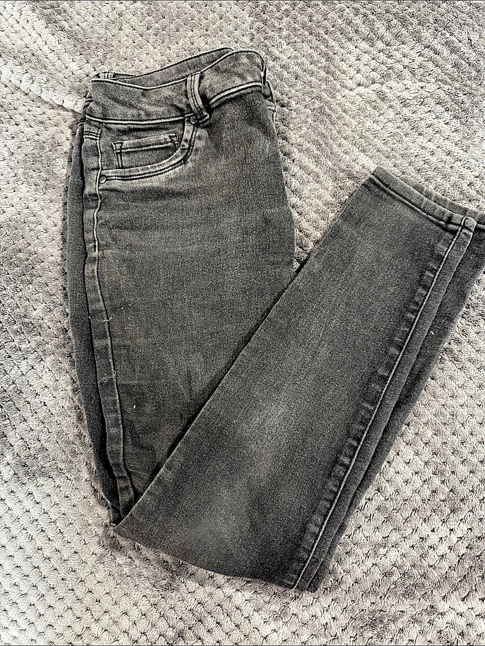 d. jeans Gray Skinny Jeans Waist 8